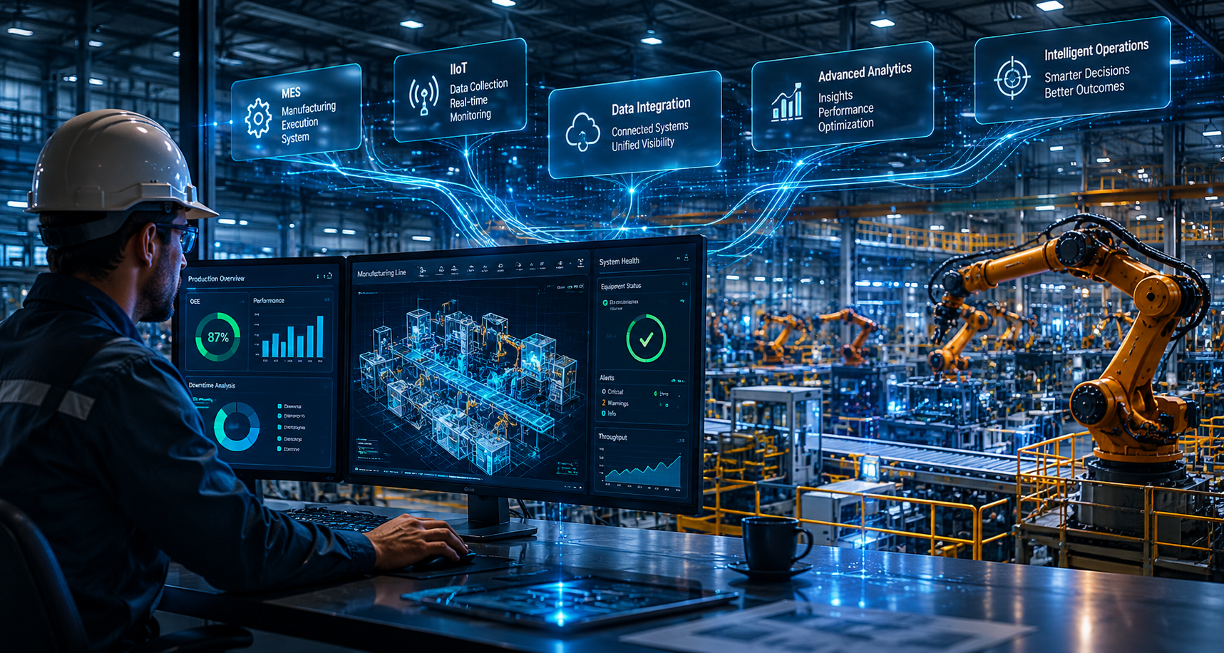 Industrial manufacturing plant floor — VEST operations consulting